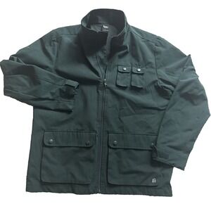 Bonobos Utility Cargo Chore Coat Men's Medium Green Field Trucker Jacket